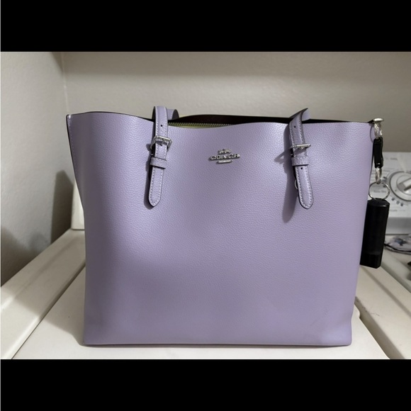 Coach Handbags - Coach Light Purple Tote Bag